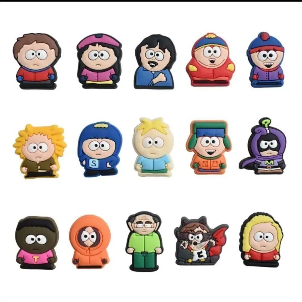 15pc South Park Crocs Jibbitz